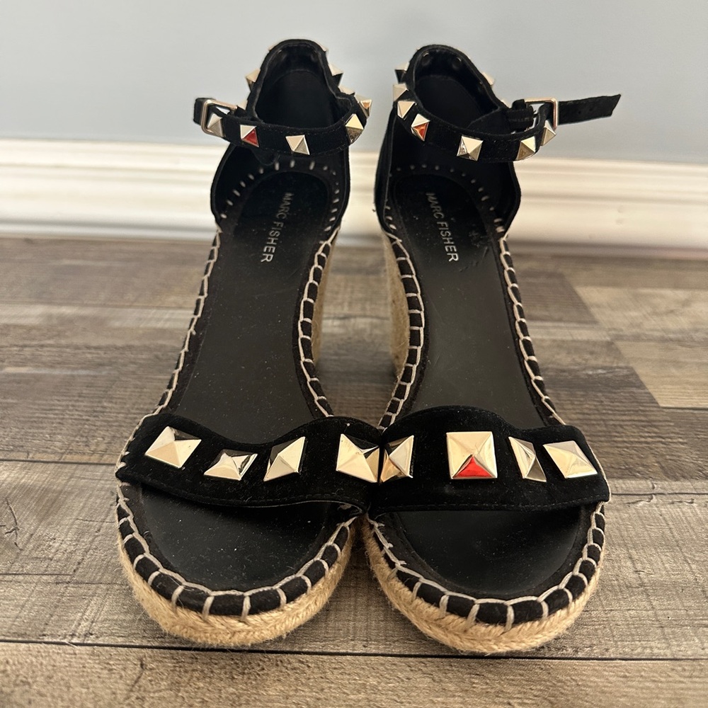 Black Studded Sandals Mark Fisher